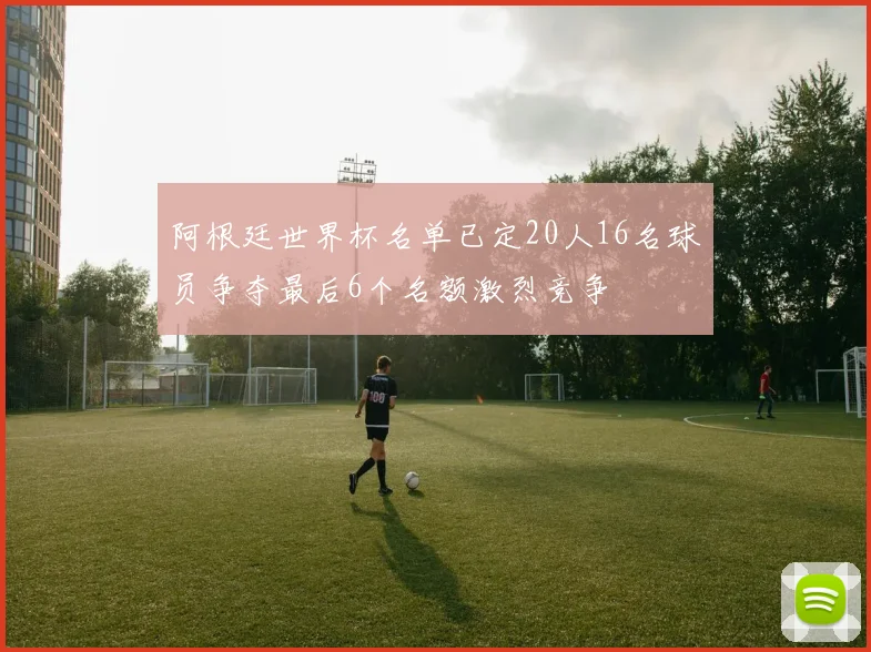 阿根廷世界杯名单已定20人16名球员争夺最后6个名额激烈竞争